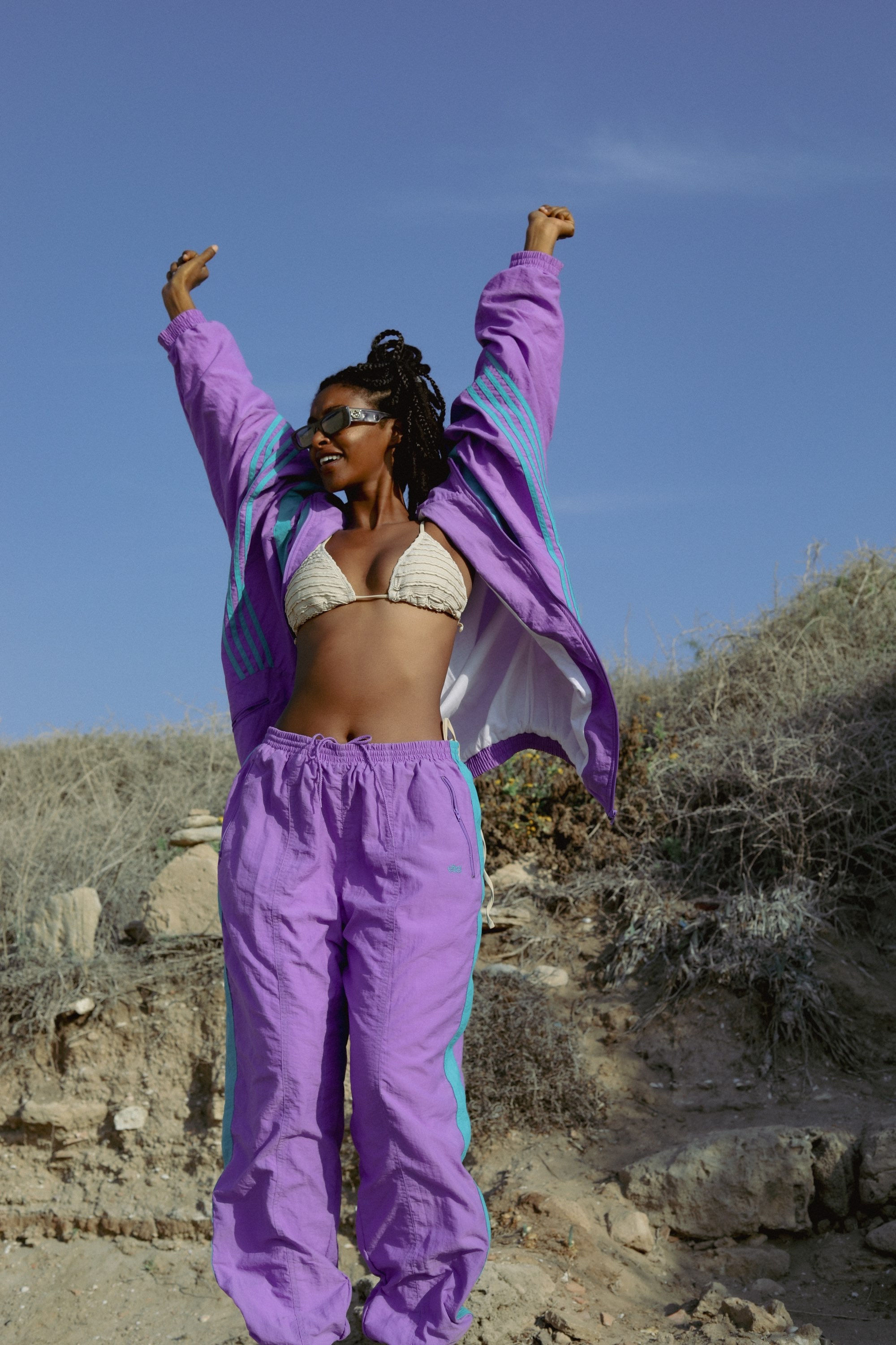 מכנס רוח סגול