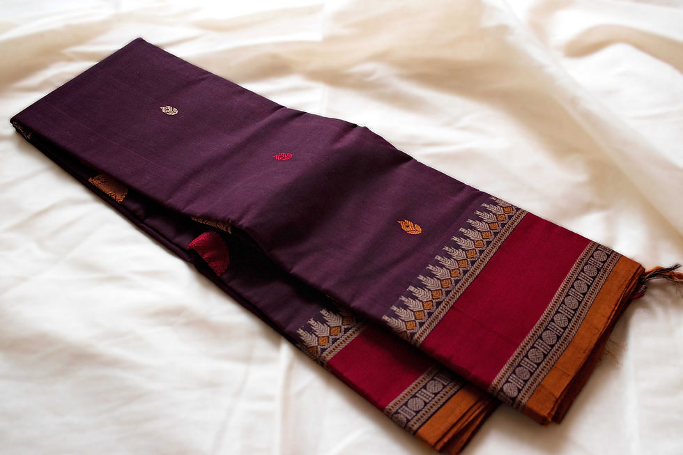 Thumbnail: Coffee brown with tomato Red Weaves