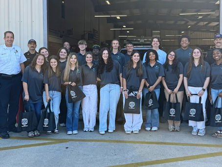 Junior Ambassadors Experience Health & Emergency Services Day