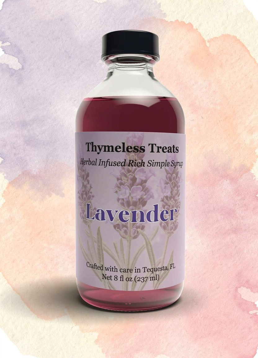 Lavender Rich Simple Syrup