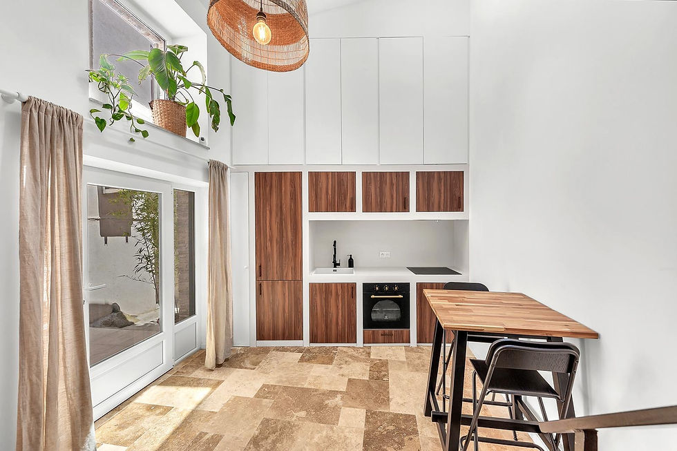 Complete kitchen renovation – Plumbing, electrical and finishes – La Colle-sur-Loup