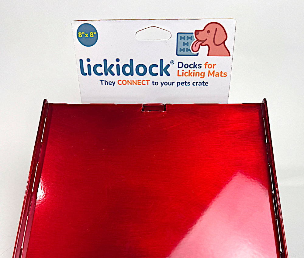 LickiDock Soft Red Candy 8" by 8"