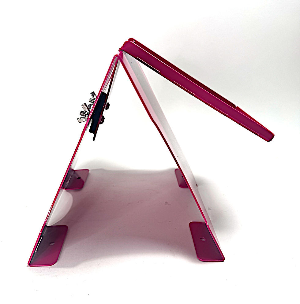 Thumbnail: Small LickiDock "A" Frame Station Passion Pink