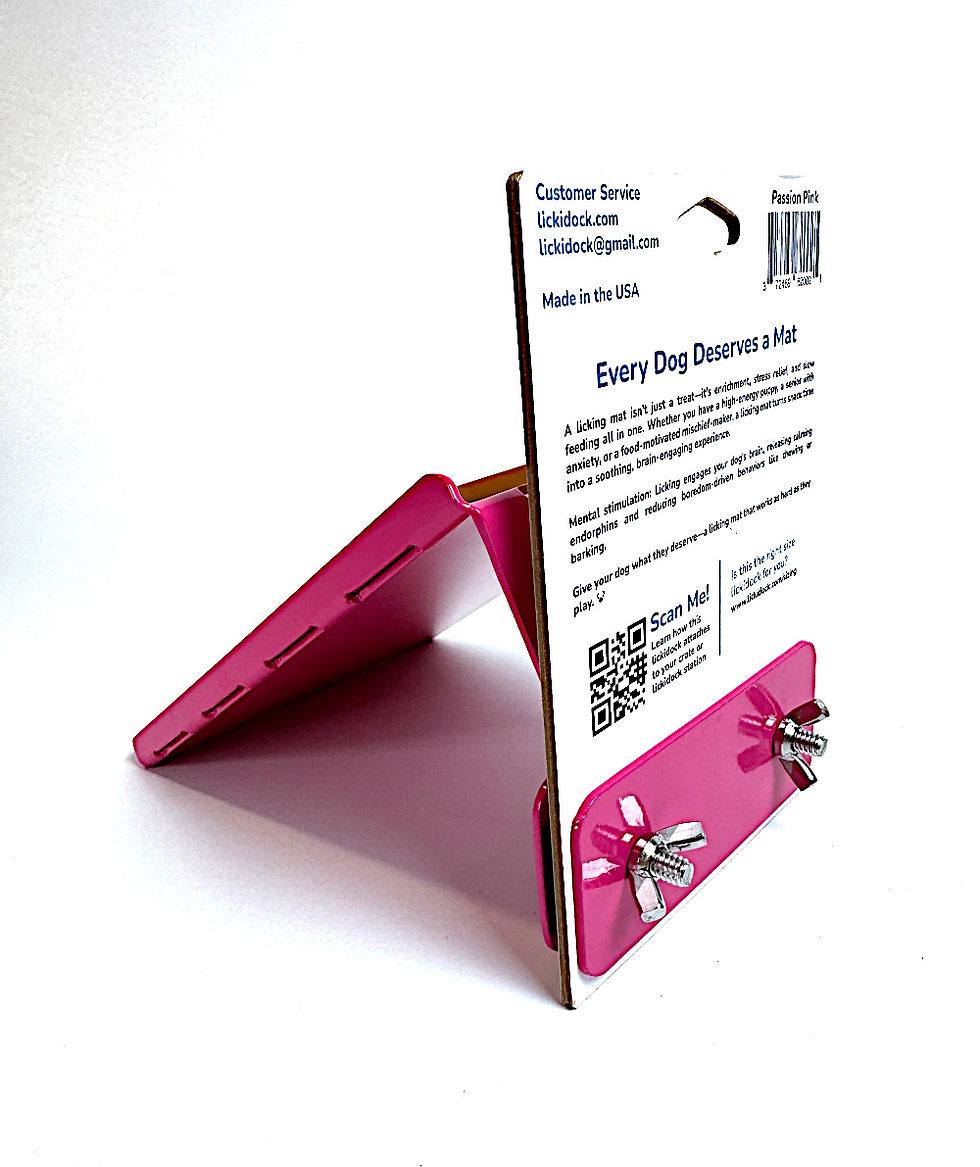 Thumbnail: LickiDock Passion Pink 5" by 7"