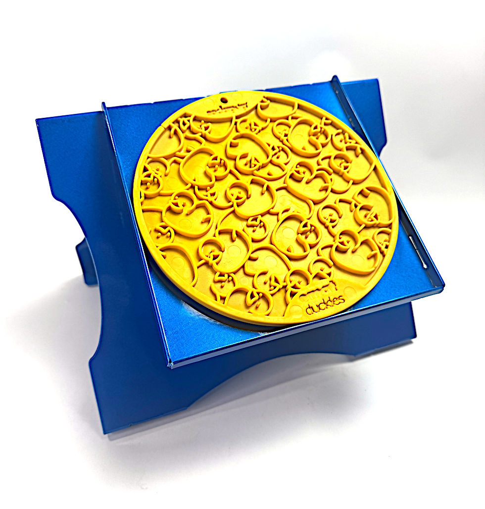 Thumbnail: Large LickiDock "A" Frame Station Anodized Blue