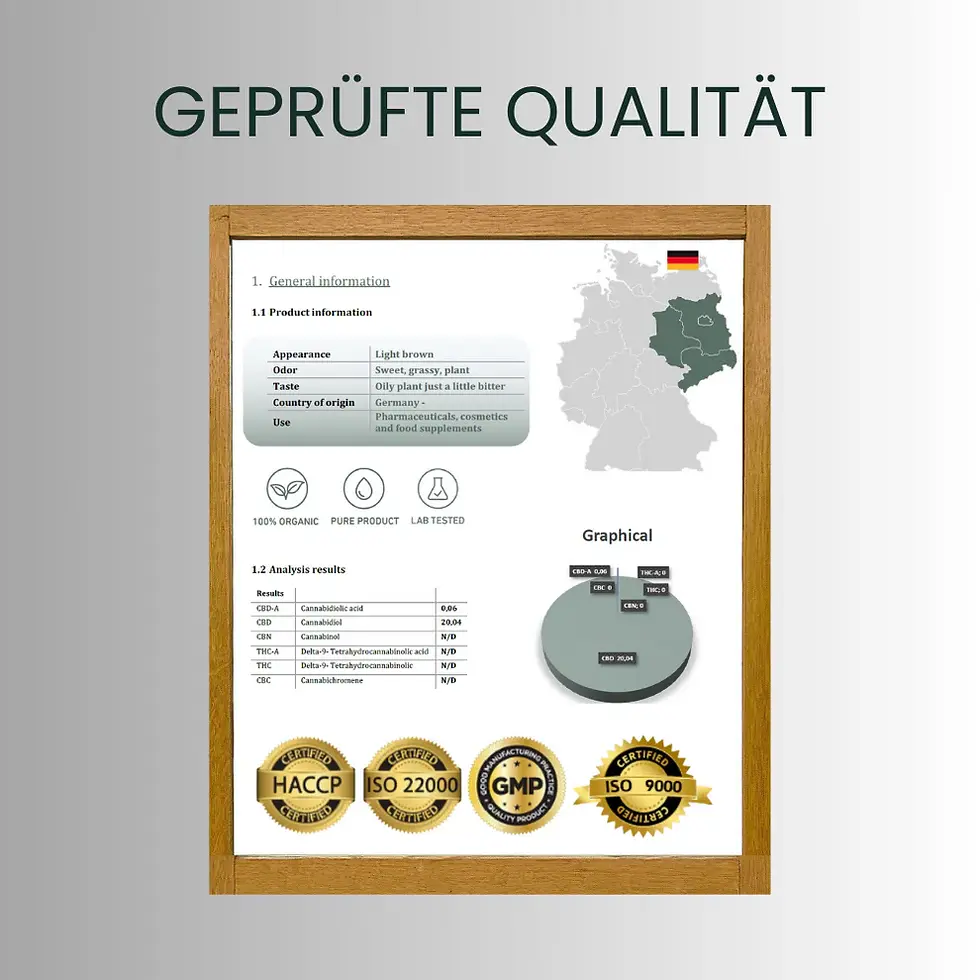 Miniaturbild: SOS CBD-Öl - 20% (50ml)