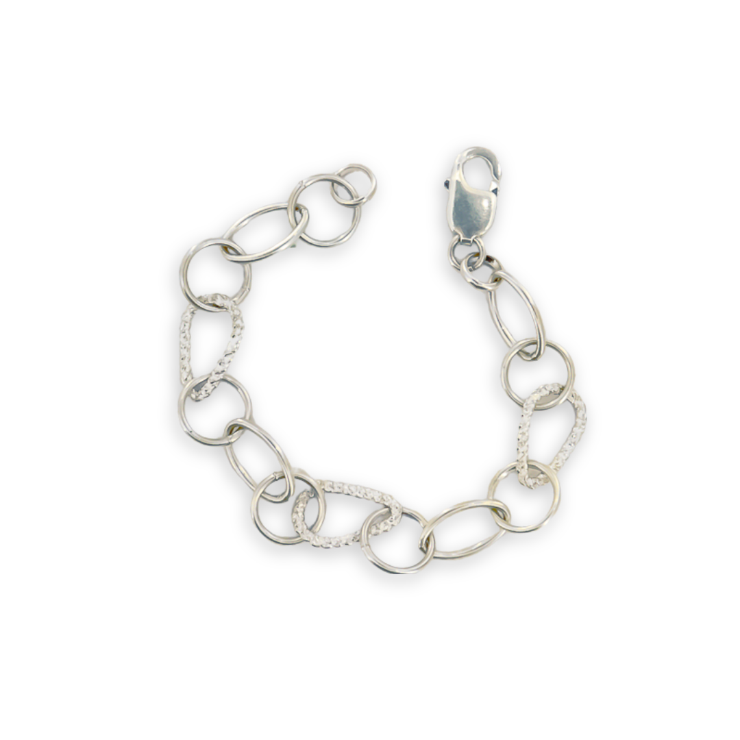 925 Silver Link Anklets by A Silveraas | 925 Silver Bracelet