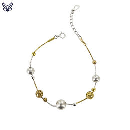 925 Silver ball Bracelet by A Silveraas | 925 Silver Bracelet