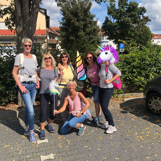 Gruppe von Meet5 Nutzerinnen