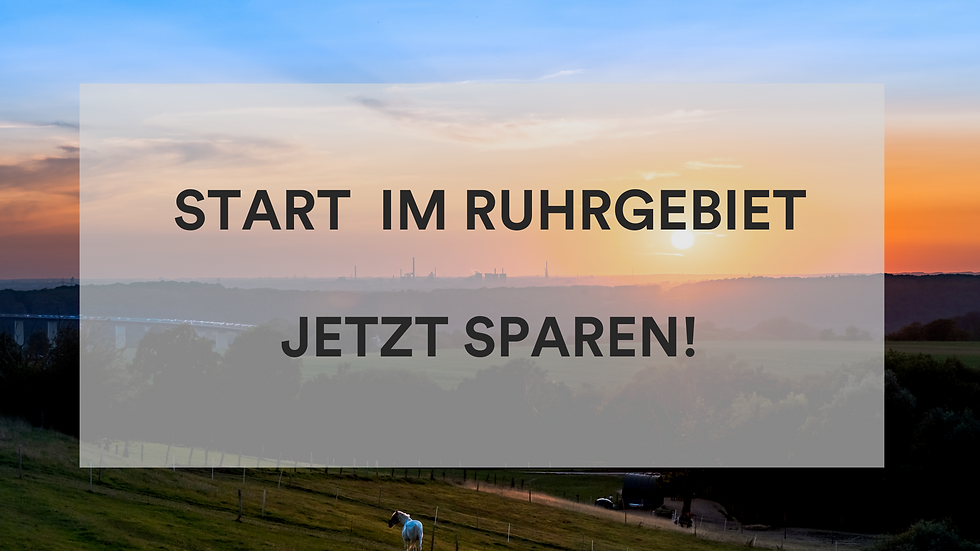 Start im Ruhrgebiet
