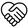 Heart-Shaped Handshake Icon