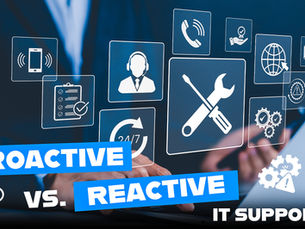 proactive VS reactive IT Support