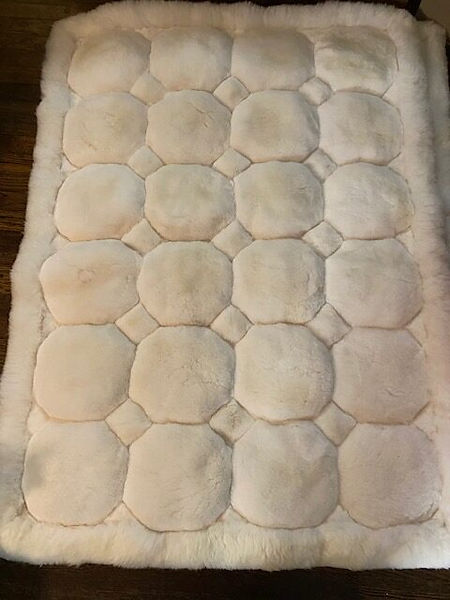 Alpaca Pelt Rug Handmade in Puru