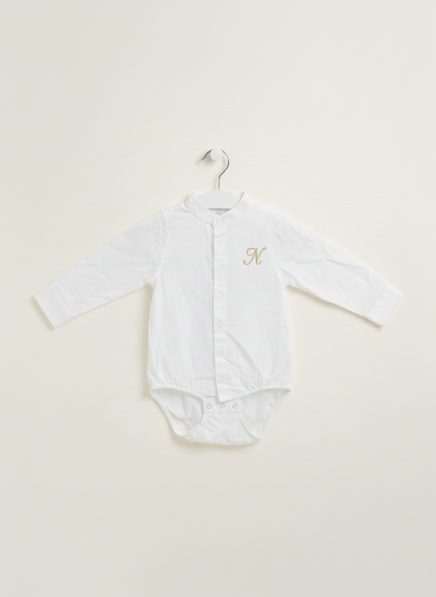 תמונה ממוזערת: בגד גוף Poplin Shirt