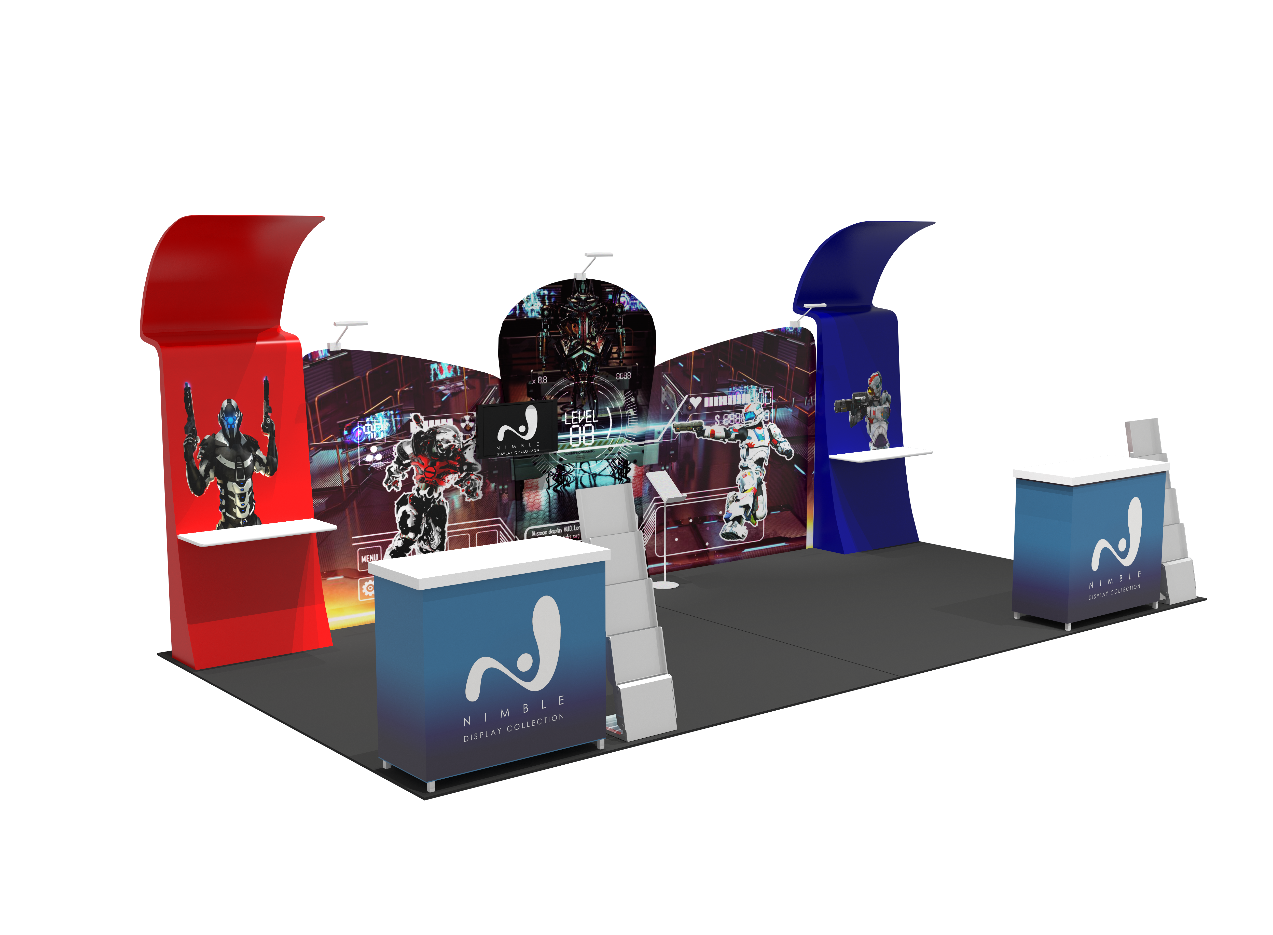 Tension Fabric Exhibit Trade Show Booth