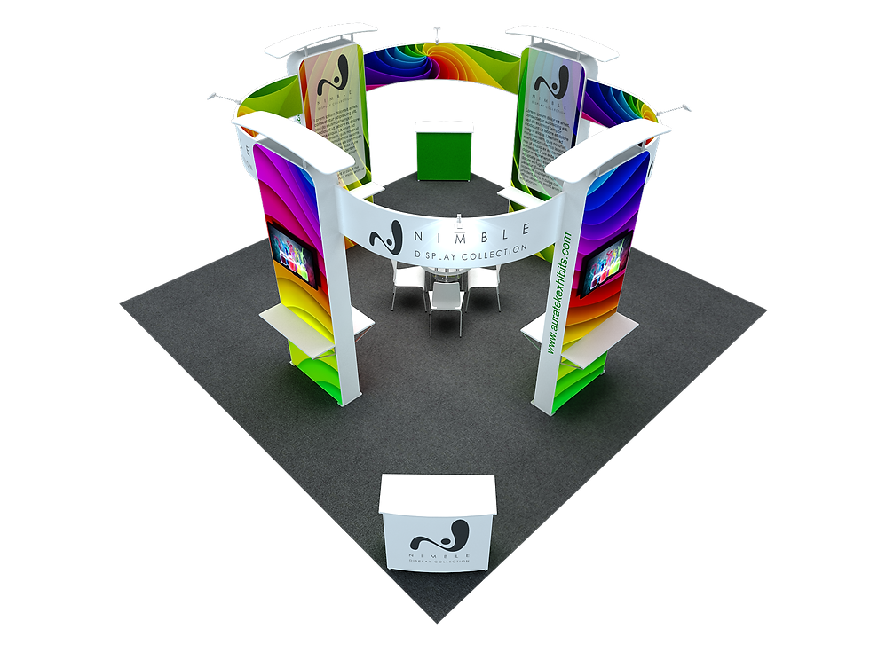 Tension Fabric Exhibit Trade Show Booth