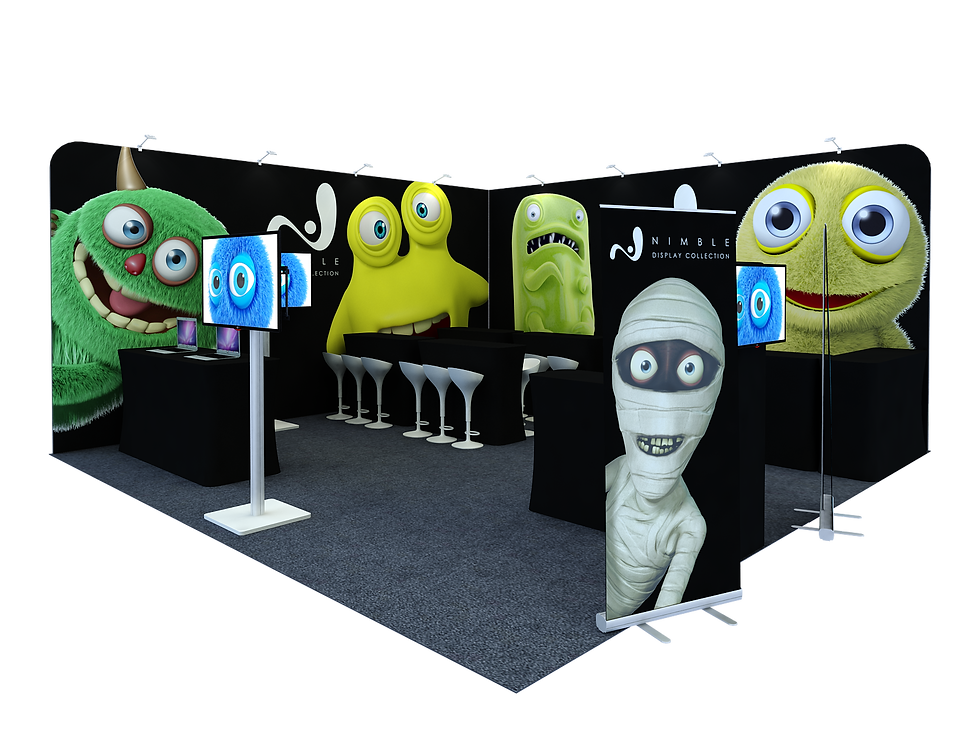 Tension Fabric Trade Show Exhibit Booth