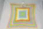 Thumbnail: Granny Square Striped Baby Blanket