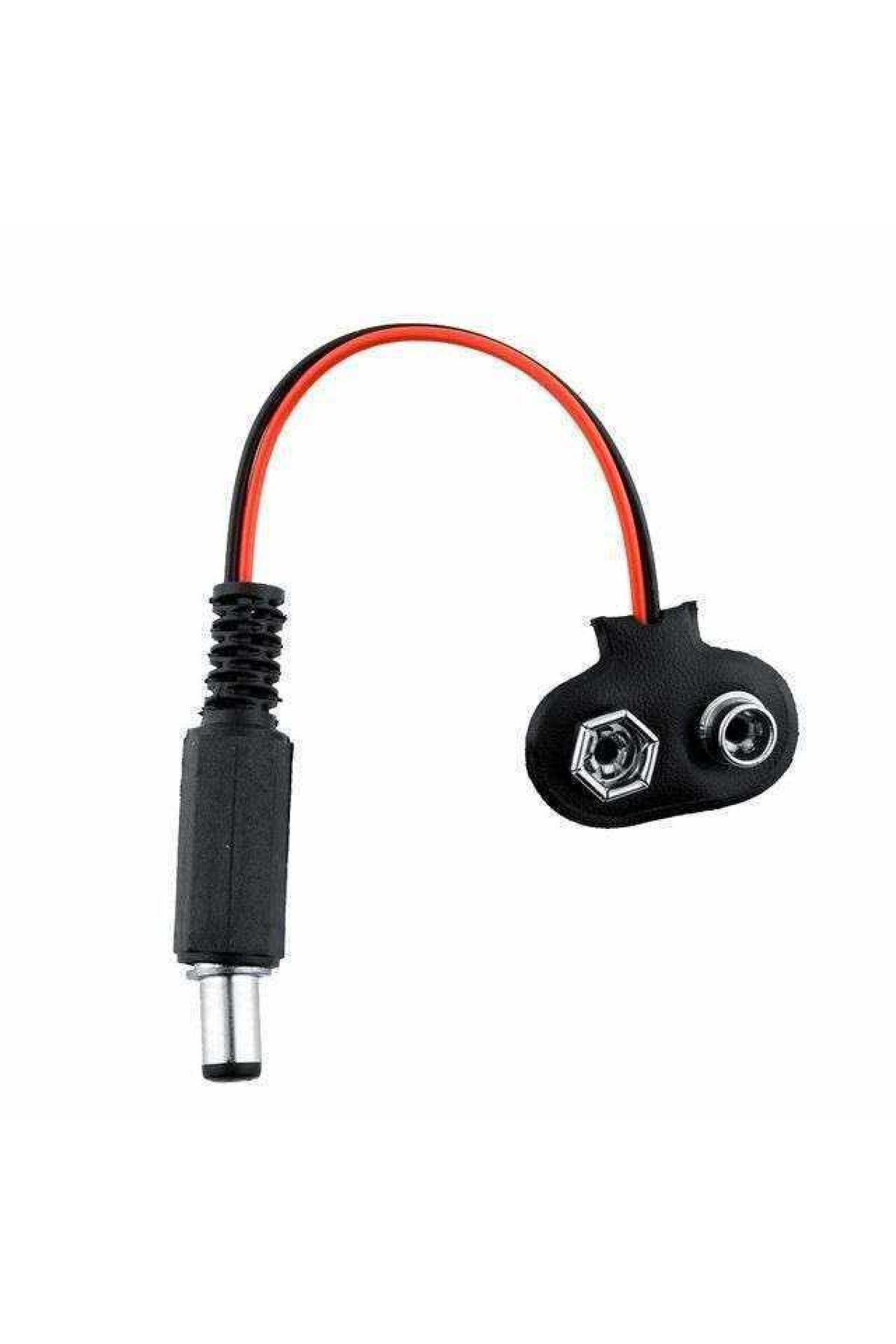 9v Pil Kablosu Barrel Donusturucu