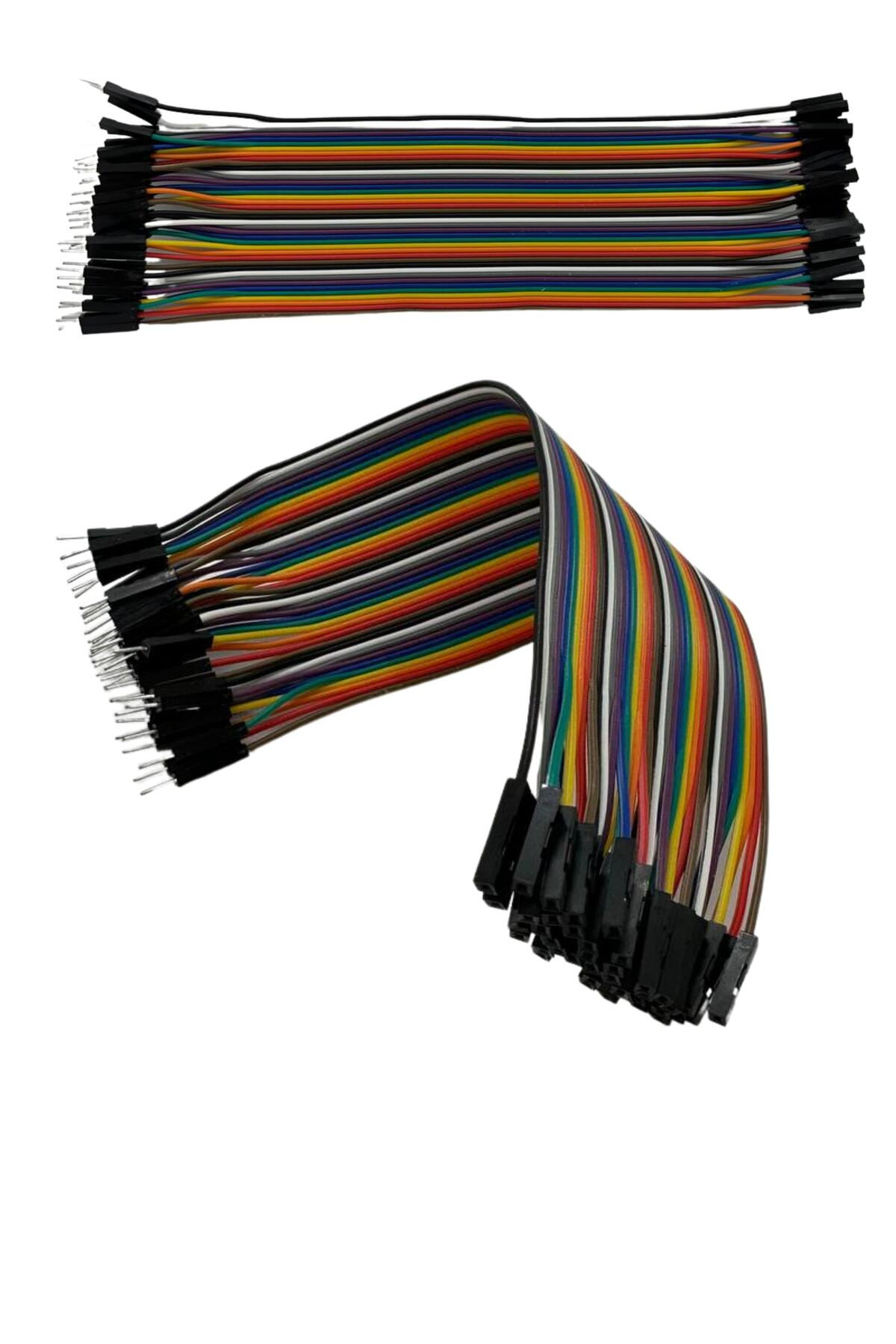 Jumper Kablo Disi-Erkek 20cm 40 lu