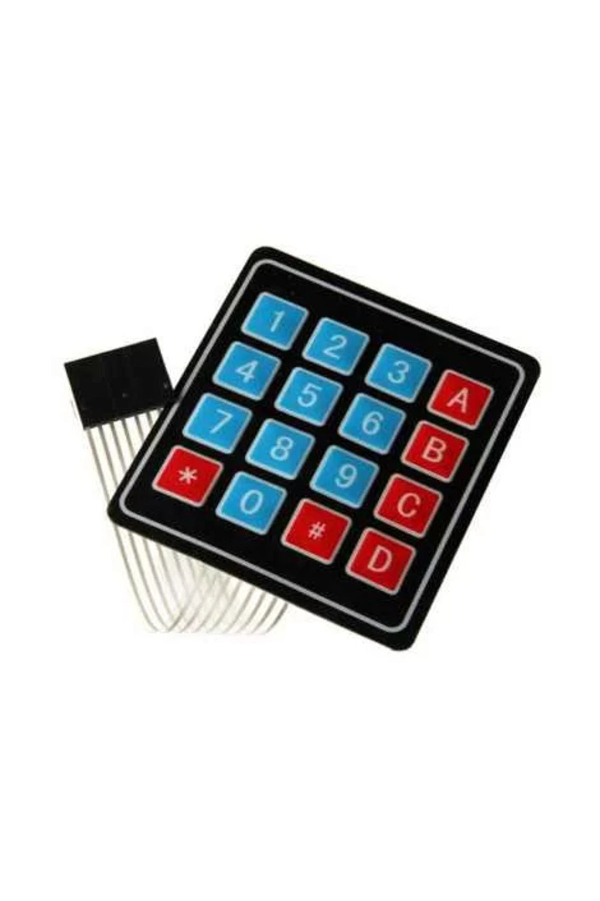 4x4 Membran Matrix Keypad 16 buton Tus Takimi