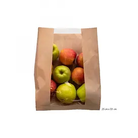 Bakery Type Carrier Bag with "Window"