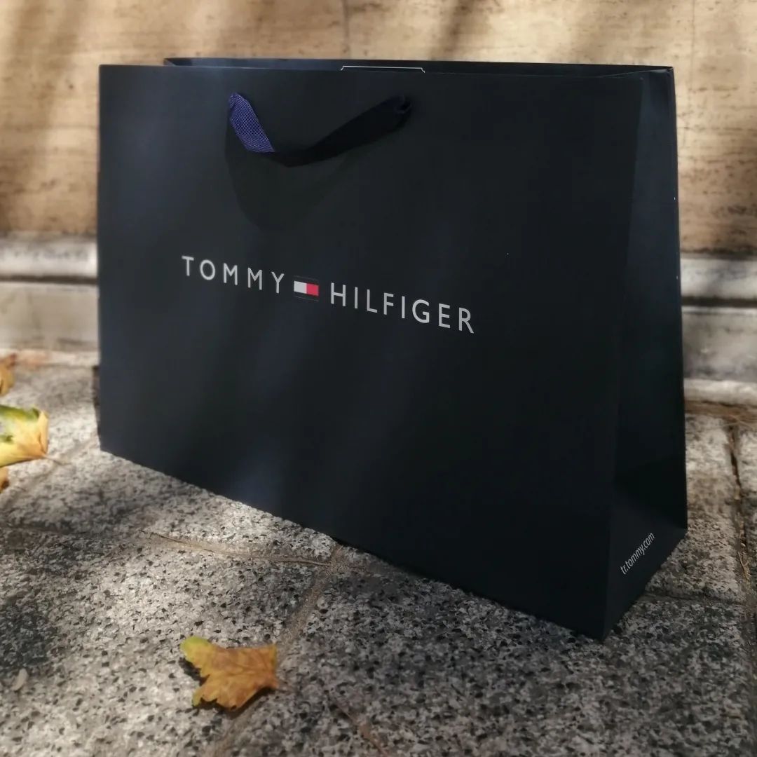 Luxury Paper Bag with Ribbon Handles