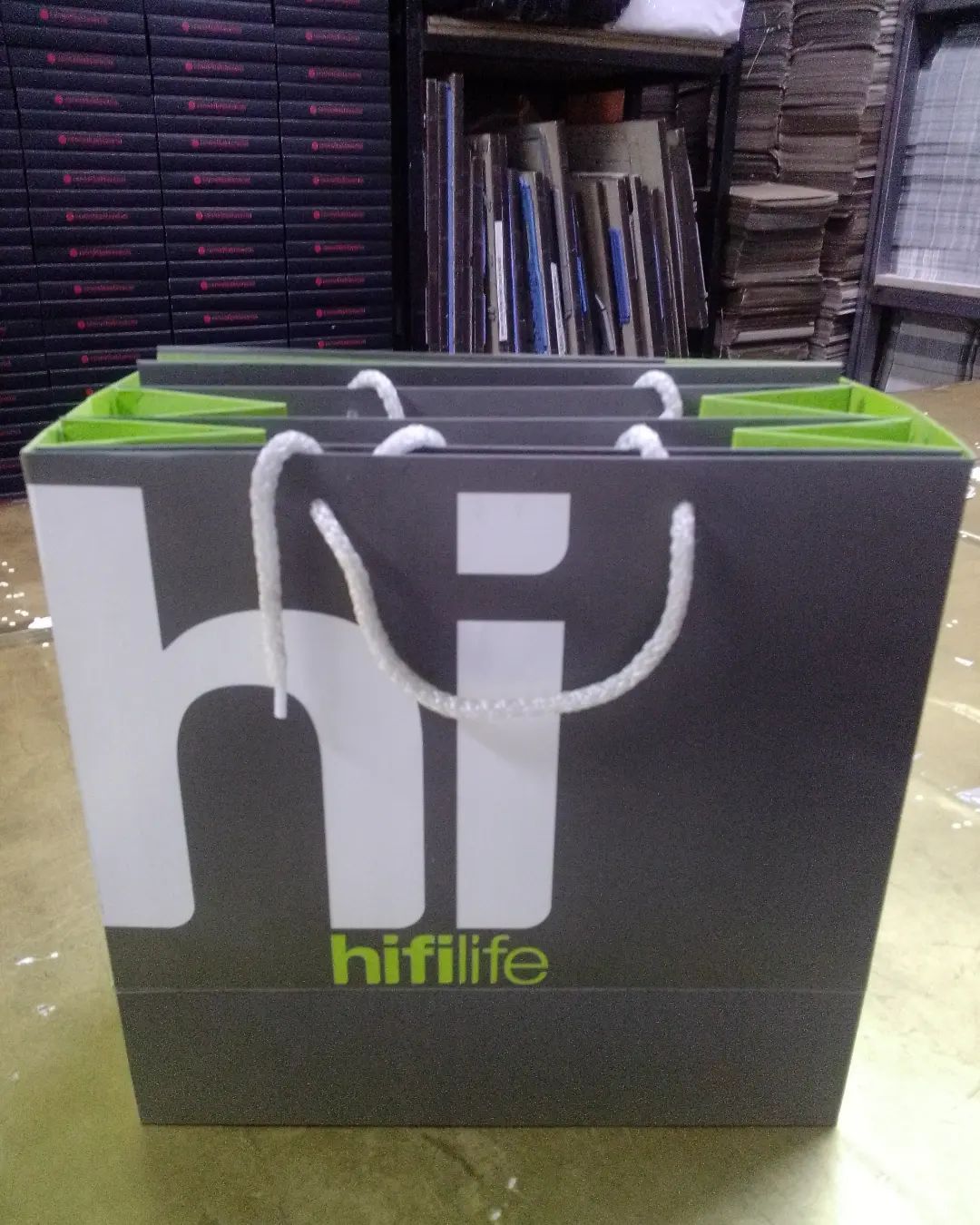 Luxury Paper Bag with Rope Handles