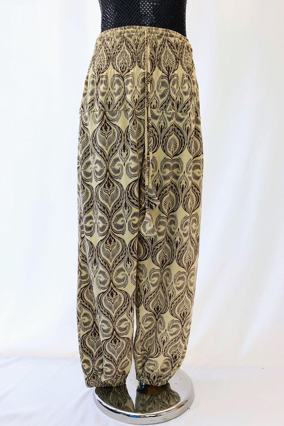 Brown Trouser with Paisley Patterns