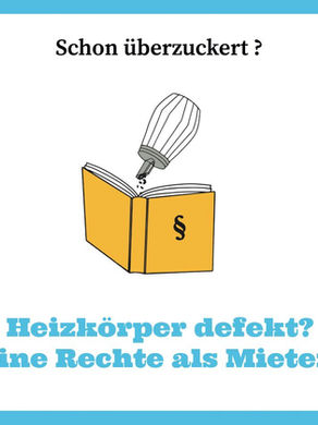 Heizkörper defekt: deine Rechte als Mieterin