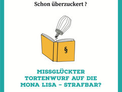 Missglückter Tortenwurf auf die Mona Lisa - strafbar?