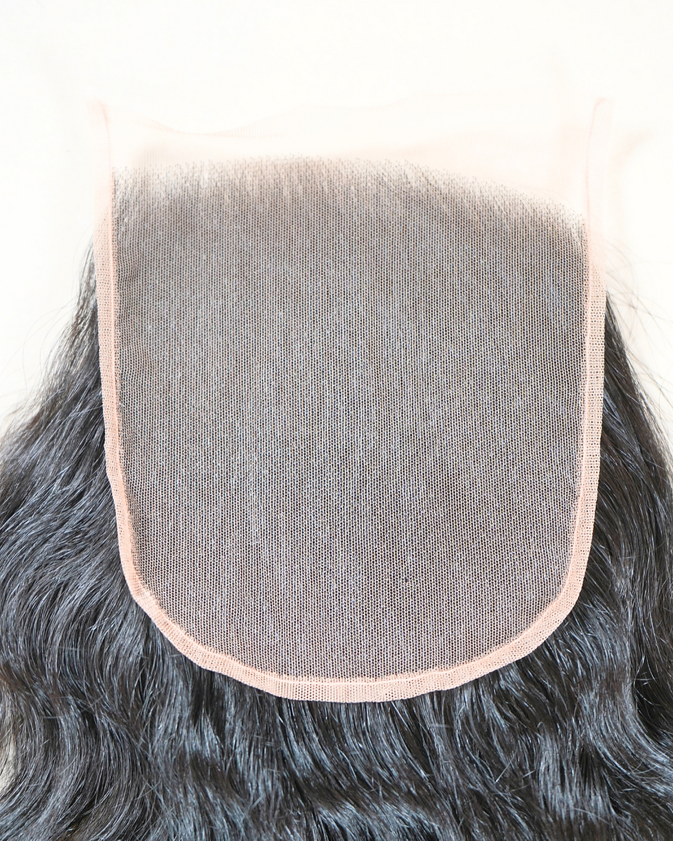Thumbnail: Lace Wavy Curly Closure C464