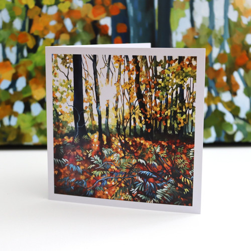 Sun Salutation Greeting Card Cat Croxford Artist