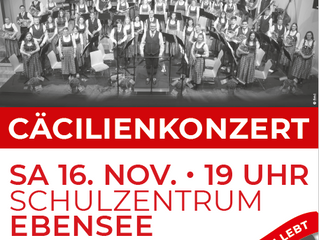 „Cäcilienkonzert“ – Einladung zum musikalischen Höhepunkt