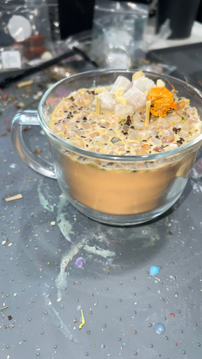 "Butterscotch" Candle Story