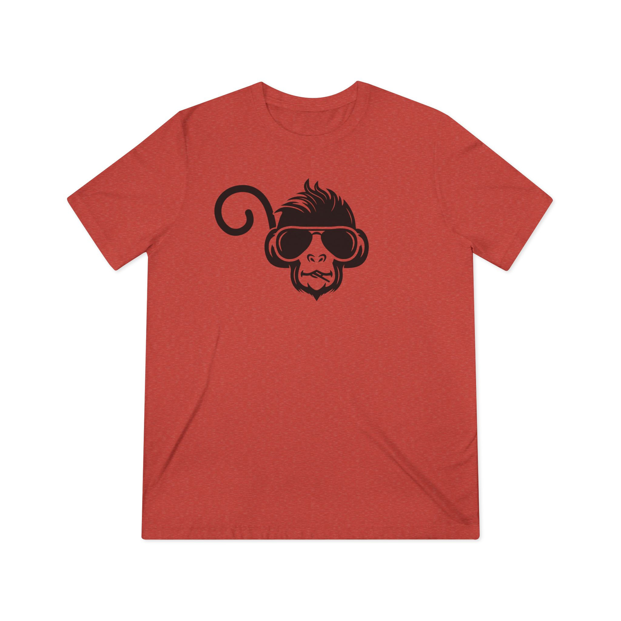 Anonymonkey Head Unisex Tee | Front + Back Design