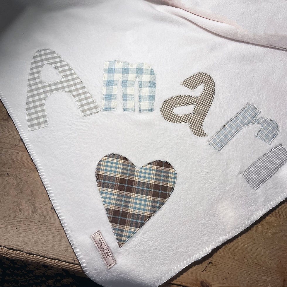 Thumbnail: Personalised Baby Blanket