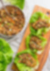 Chicken and Vegetables Letteuce Wraps (6pc)