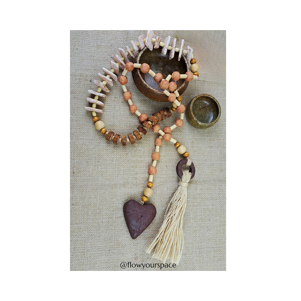 Thumbnail: Heart Bead Garland | Boho Decor