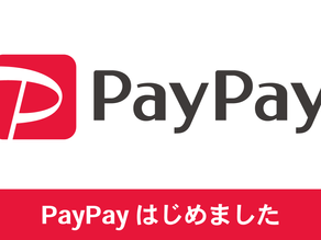 PayPay始めました