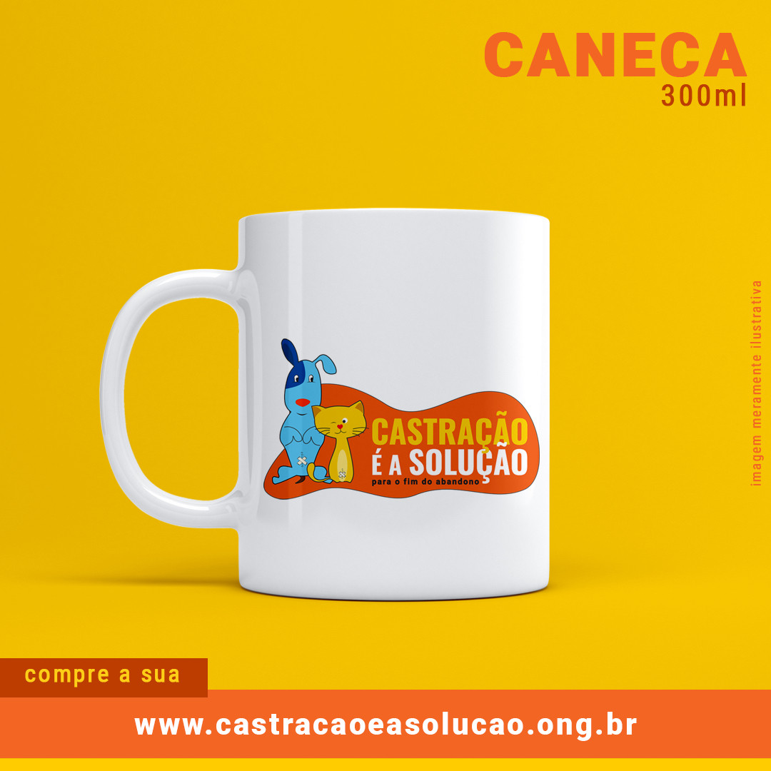 Caneca de Cerâmica - 300ml