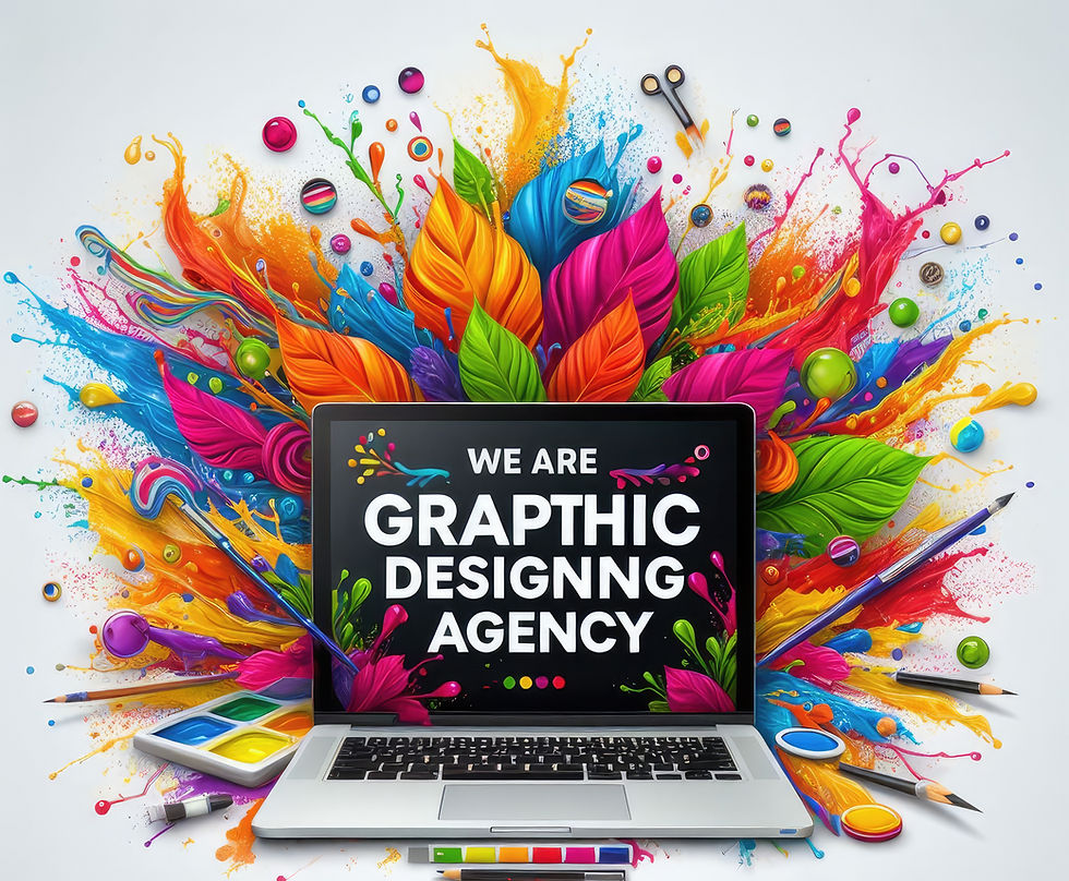 Unleash the power of AI in your brand with vibrant and transformative graphic design techniques.
