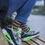 Thumbnail: Men's Tangerine Wave Socks