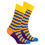 Thumbnail: Men's Tangerine Wave Socks