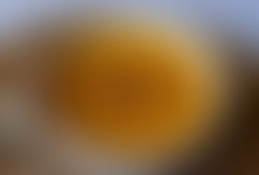 Sopa crema de calabaza con crocante picante de semillas