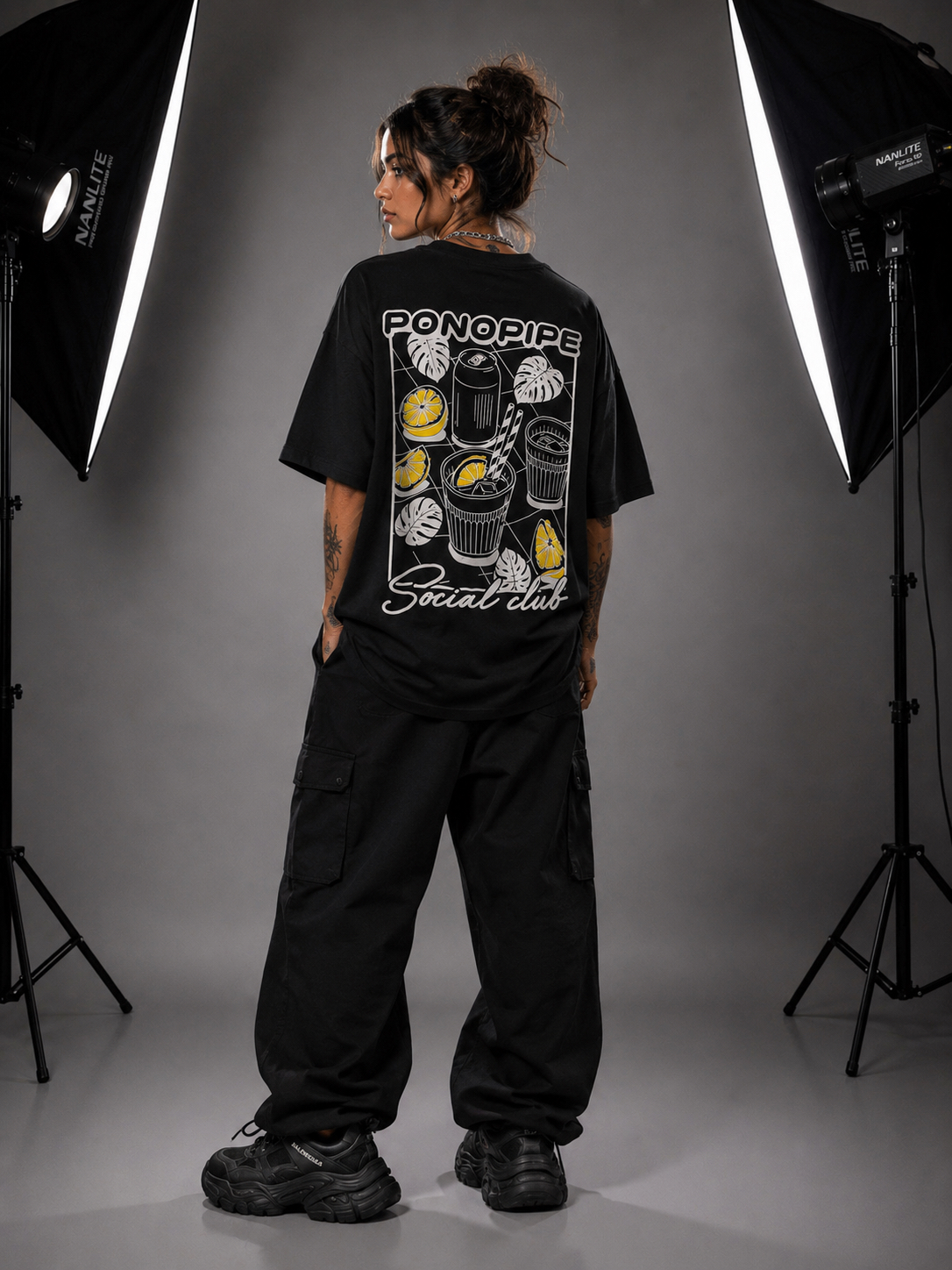 Camisa oversized