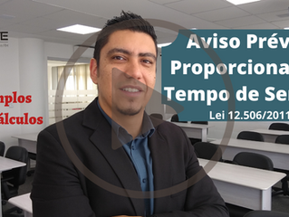 Aviso Prévio Proporcional ao Tempo de Serviço - Lei 12.506/2011