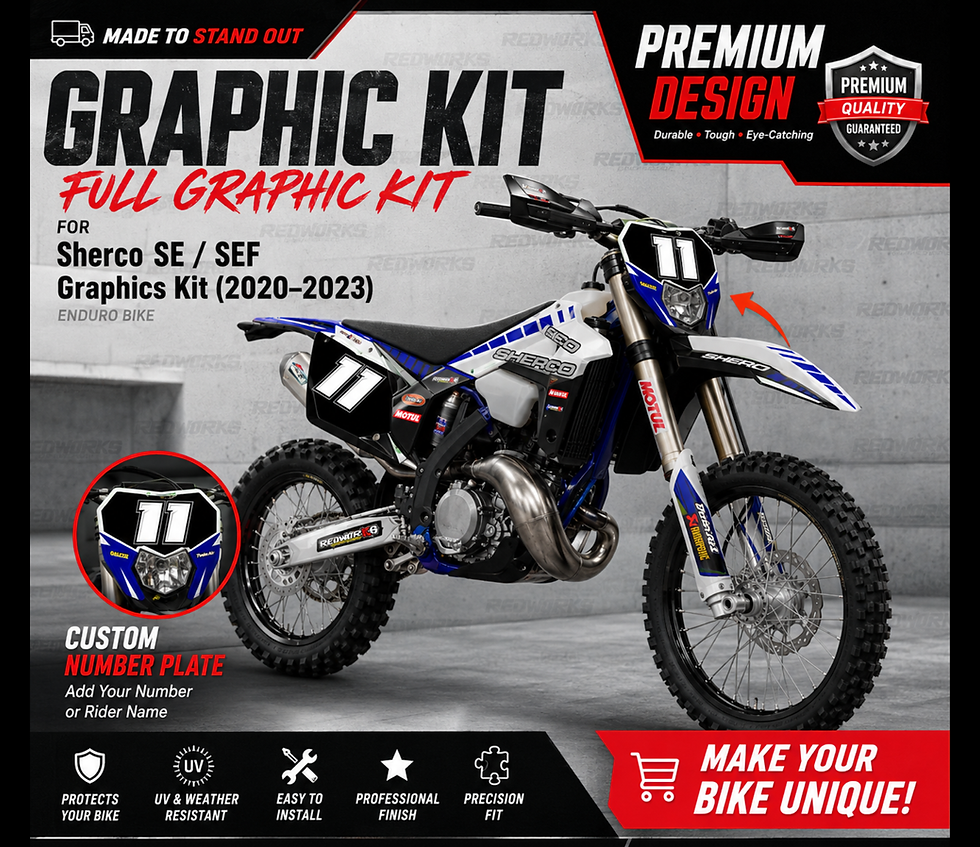 Thumbnail: Sherco SE / SEF Graphics Kit (2020–2023) Factory Classic Edition 