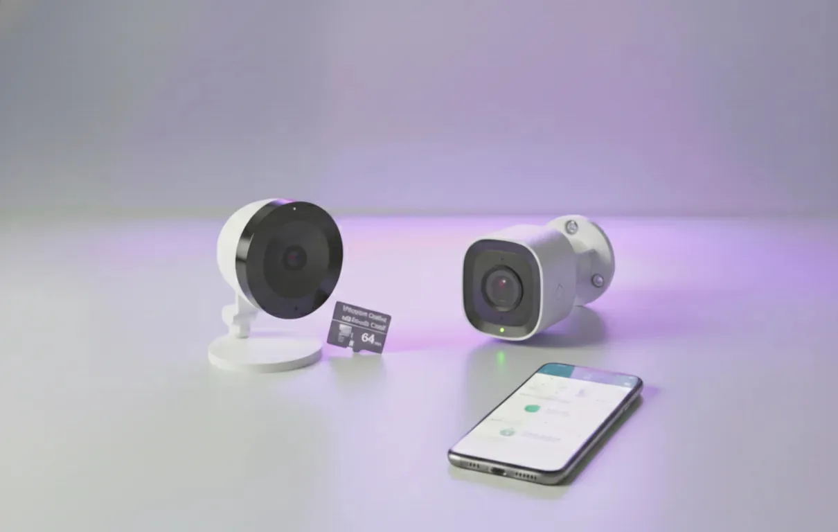 Sistema de cámaras de seguridad, cámaras 1 int / 1 ext, marca cámaras