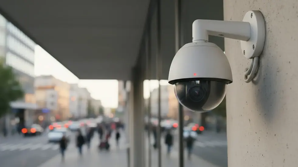 camara de seguridad de un sistema de alarmas en Argüello, Córdoba